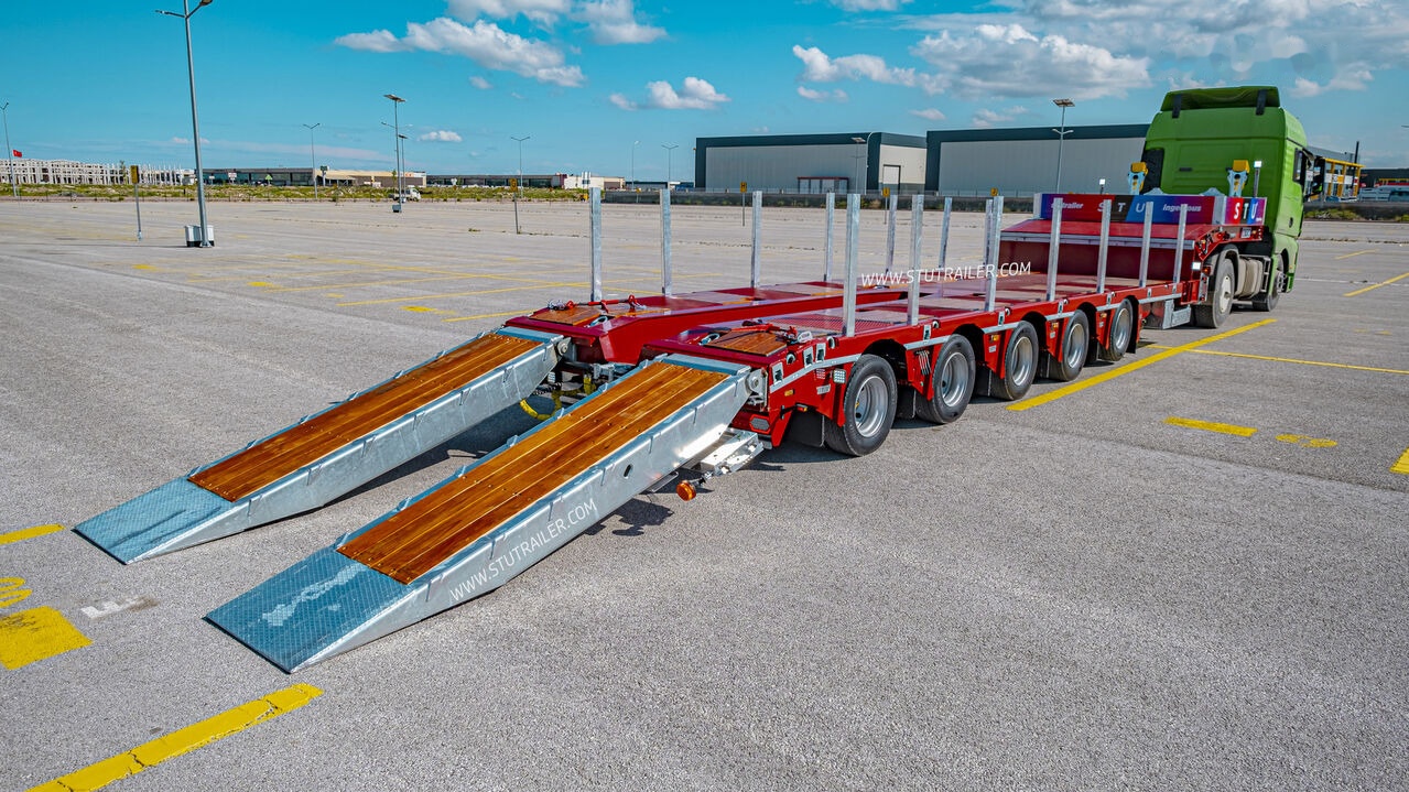 STU 5 Axle Lowbed / Extendable - Низькорамна платформа напівпричіп: фото 4 STU 5 Axle Lowbed / Extendable - Низькорамна платформа напівпричіп: фото 4