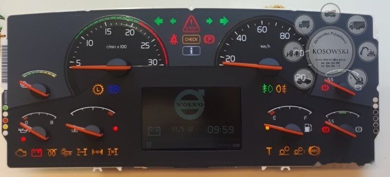 Приладова панель в категорії Вантажівки Volvo FH4 FH12 FMX FE: фото 10