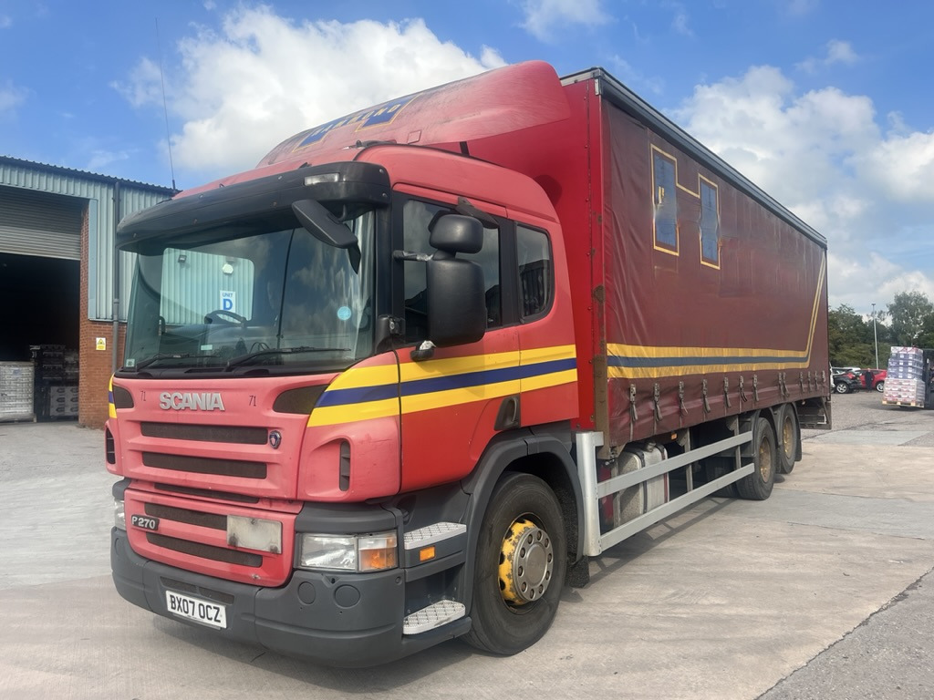 Scania P270 6x2 Curtain side. - Тентована вантажівка: фото 1 Scania P270 6x2 Curtain side. - Тентована вантажівка: фото 1