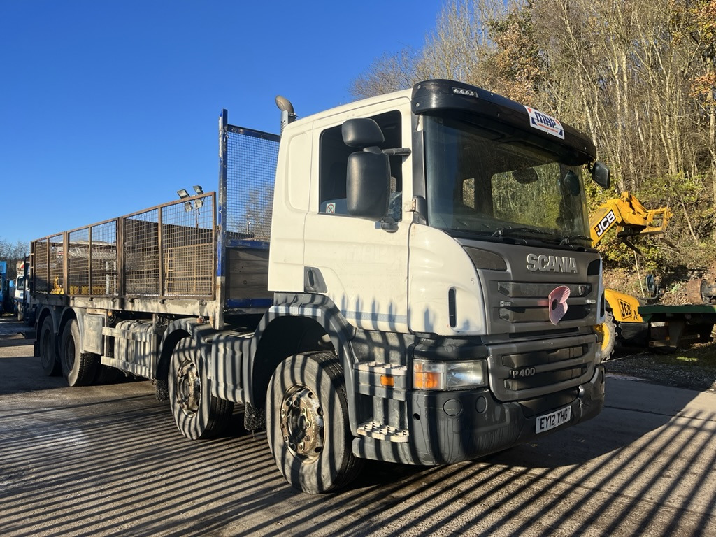 Scania P400 8x4 Rigid - Бортова вантажівка/ Платформа: фото 2 Scania P400 8x4 Rigid - Бортова вантажівка/ Платформа: фото 2