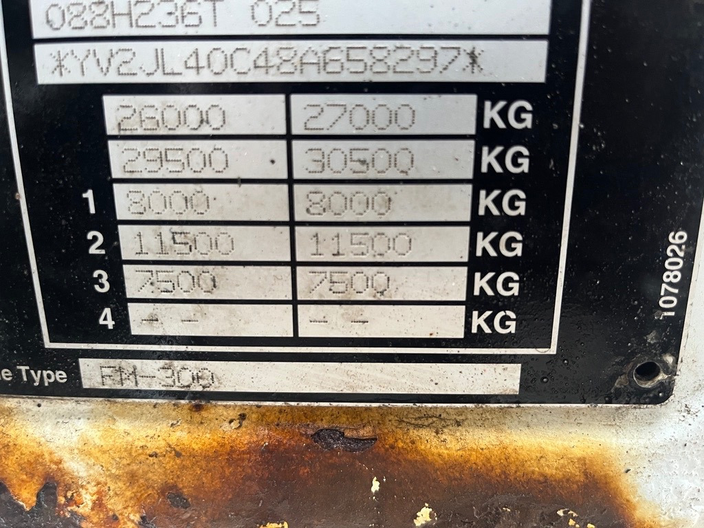 Volvo FM9 300 Euro 4 - Фургон з закритим кузовом: фото 5 Volvo FM9 300 Euro 4 - Фургон з закритим кузовом: фото 5