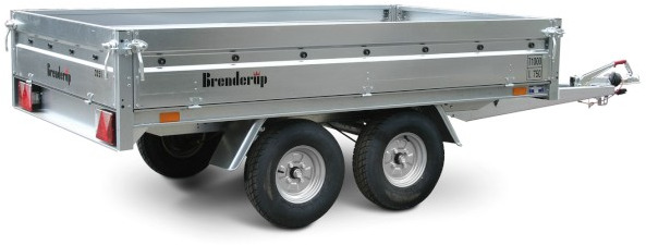 Brenderup 3251STB1300, 1000 kg, Stahl Hochlader, 2500 x 1420 x 350 mm - Причеп для легкових автомобілів: фото 4 Brenderup 3251STB1300, 1000 kg, Stahl Hochlader, 2500 x 1420 x 350 mm - Причеп для легкових автомобілів: фото 4