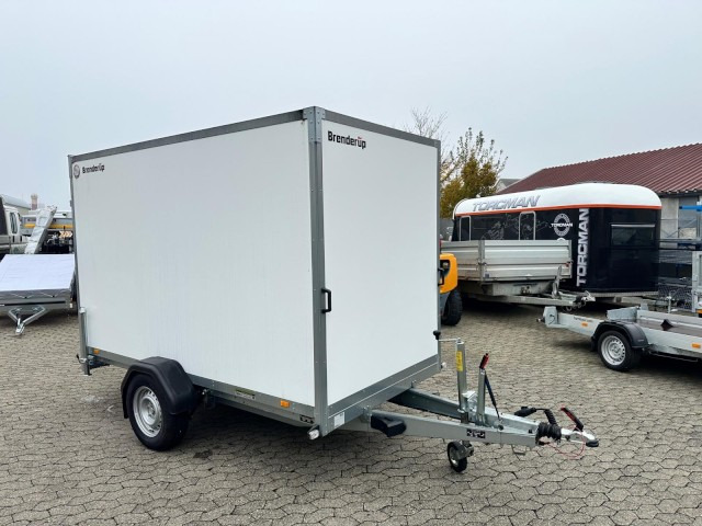 Brenderup Cargo Dynamic CD300BR1300 Rampe Kofferanhänger 1,3 to. 300x155x185cm - Закритий кузов причіп: фото 1 Brenderup Cargo Dynamic CD300BR1300 Rampe Kofferanhänger 1,3 to. 300x155x185cm - Закритий кузов причіп: фото 1