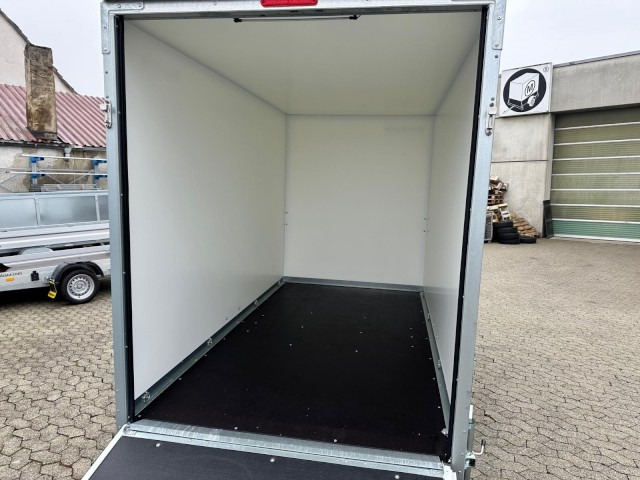 Новий Закритий кузов причіп Brenderup Cargo Dynamic CD300BR1300 Rampe Kofferanhänger 1,3 to. 300x155x185cm: фото 8