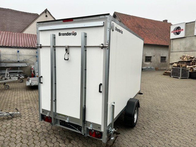 Brenderup Cargo Dynamic CD300BR1300 Rampe Kofferanhänger 1,3 to. 300x155x185cm - Закритий кузов причіп: фото 3 Brenderup Cargo Dynamic CD300BR1300 Rampe Kofferanhänger 1,3 to. 300x155x185cm - Закритий кузов причіп: фото 3