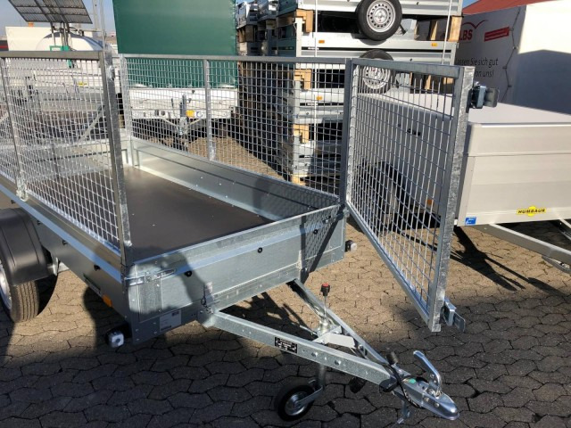 Brenderup Tieflader 2270SUB750 Stahl, 0,75 to. 2700x1300x270mm mit Laubgitter 80 cm - Причеп для легкових автомобілів: фото 3 Brenderup Tieflader 2270SUB750 Stahl, 0,75 to. 2700x1300x270mm mit Laubgitter 80 cm - Причеп для легкових автомобілів: фото 3