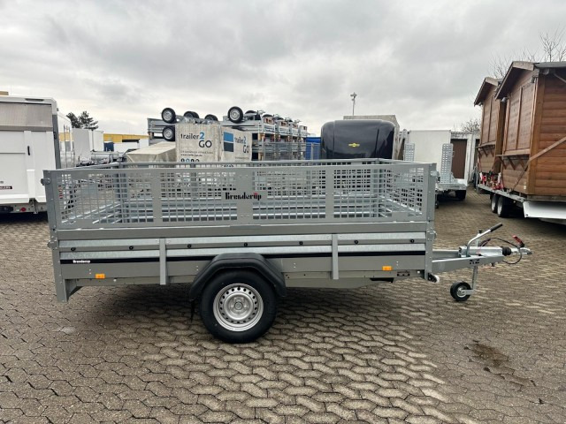 Brenderup Tieflader 2300S Stahl Laubgitter, 1,3 to. 3010x1530x400mm - Причеп для легкових автомобілів: фото 4 Brenderup Tieflader 2300S Stahl Laubgitter, 1,3 to. 3010x1530x400mm - Причеп для легкових автомобілів: фото 4