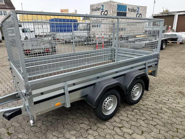 Brenderup Tieflader 2300S Stahl mit Laubgitter, 2,0 to. 3010x1530x400mm - Причеп для легкових автомобілів: фото 4 Brenderup Tieflader 2300S Stahl mit Laubgitter, 2,0 to. 3010x1530x400mm - Причеп для легкових автомобілів: фото 4