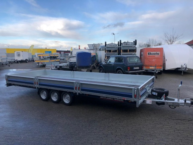 Brian James Cargo Connect Universalanhänger 476-6022-35-3-12, 6000 x 2290 x 300 mm, 3,5 to., 12 Zoll - Причеп для легкових автомобілів: фото 1 Brian James Cargo Connect Universalanhänger 476-6022-35-3-12, 6000 x 2290 x 300 mm, 3,5 to., 12 Zoll - Причеп для легкових автомобілів: фото 1