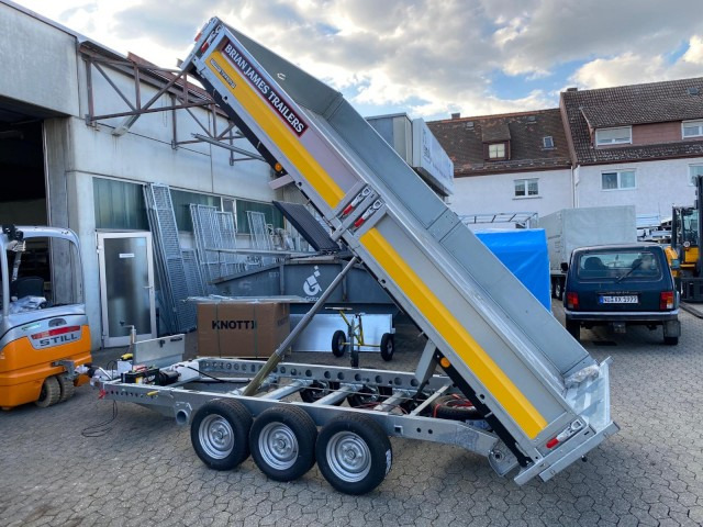 Brian James Cargo Tipper Heckkipper 3-achs, 526-4020-35-3-12, 4000 x 2000 x 300 mm, 3,5 to. - Самоскид причіп: фото 2 Brian James Cargo Tipper Heckkipper 3-achs, 526-4020-35-3-12, 4000 x 2000 x 300 mm, 3,5 to. - Самоскид причіп: фото 2