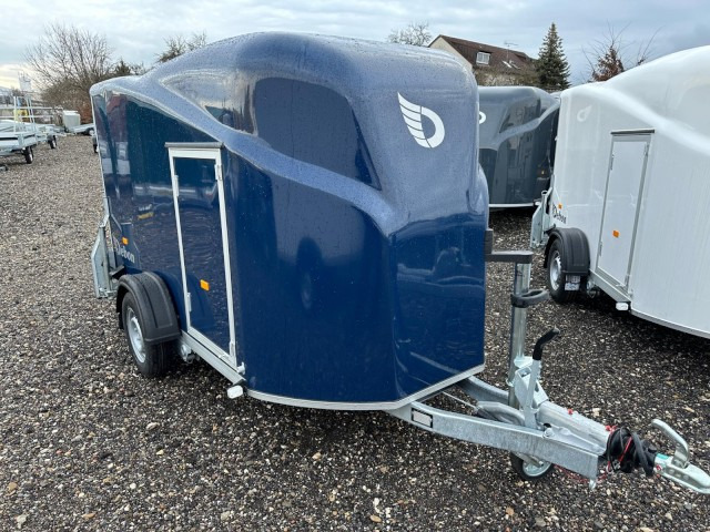 Cheval Liberte Debon Fourgon Cargo 2 Poly + Türe blau 1300 kg, 100 km/h, 300x155x168cm - Закритий кузов причіп: фото 1 Cheval Liberte Debon Fourgon Cargo 2 Poly + Türe blau 1300 kg, 100 km/h, 300x155x168cm - Закритий кузов причіп: фото 1