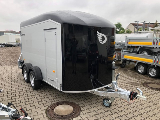 Cheval Liberte Debon Roadster 700 Alu + Türe 2600 kg, 100 km/h, 375x180x202cm - Закритий кузов причіп: фото 1 Cheval Liberte Debon Roadster 700 Alu + Türe 2600 kg, 100 km/h, 375x180x202cm - Закритий кузов причіп: фото 1