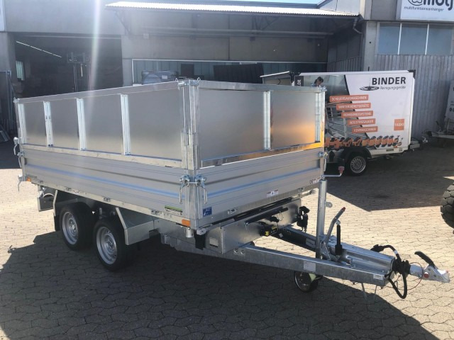 Humbaur 3-Seitenkipper HTK 3500.31 Alu, mit Blechaufsatz 314x175x1000mm - Самоскид причіп: фото 2 Humbaur 3-Seitenkipper HTK 3500.31 Alu, mit Blechaufsatz 314x175x1000mm - Самоскид причіп: фото 2
