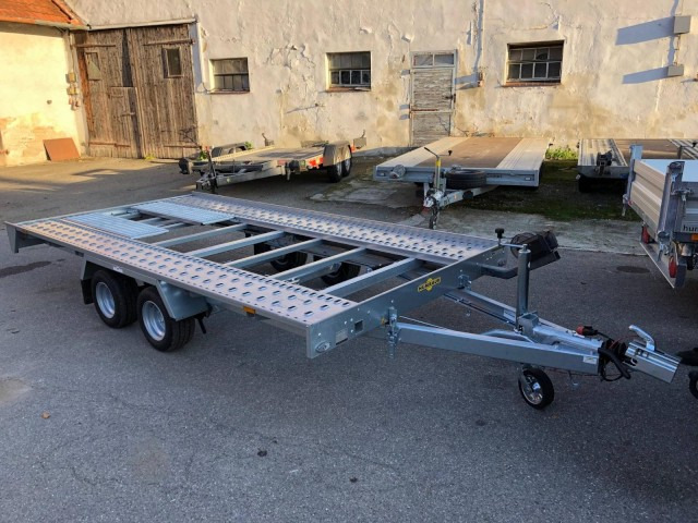 Humbaur Autotransportanhänger FTK 274022, 4000 x 2140 x 50 mm, 2,7 to. - Автовоз причіп: фото 1 Humbaur Autotransportanhänger FTK 274022, 4000 x 2140 x 50 mm, 2,7 to. - Автовоз причіп: фото 1