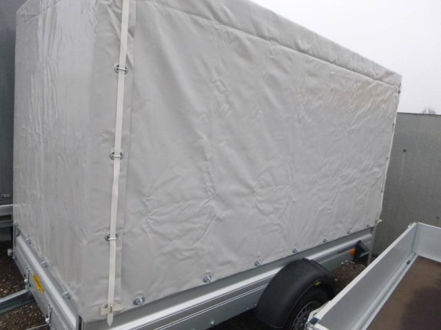 Humbaur HA 133015 mit KV, 1300 kg, 3030 x 1500 x 350 mm mit Hochplane 180 cm - Причеп для легкових автомобілів: фото 4 Humbaur HA 133015 mit KV, 1300 kg, 3030 x 1500 x 350 mm mit Hochplane 180 cm - Причеп для легкових автомобілів: фото 4