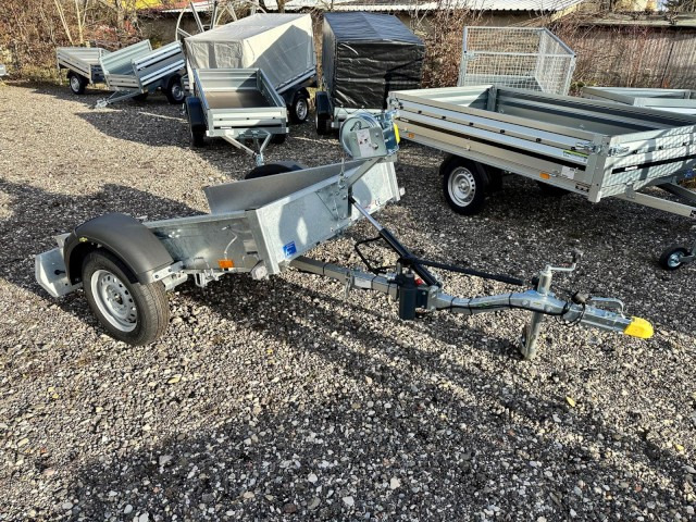Humbaur HA 751612 750 kg, kippbar 1650 x 1200 x 270 mm - Причеп для легкових автомобілів: фото 1 Humbaur HA 751612 750 kg, kippbar 1650 x 1200 x 270 mm - Причеп для легкових автомобілів: фото 1