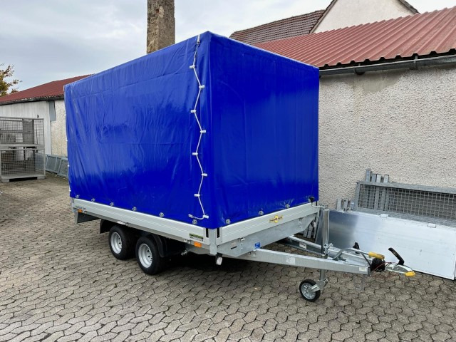 Humbaur HN 253118 Hochlader 2,5 to. Hochplane 200 cm, 100 km/h, 3100 x 1850 x 350 mm - Причеп для легкових автомобілів: фото 1 Humbaur HN 253118 Hochlader 2,5 to. Hochplane 200 cm, 100 km/h, 3100 x 1850 x 350 mm - Причеп для легкових автомобілів: фото 1