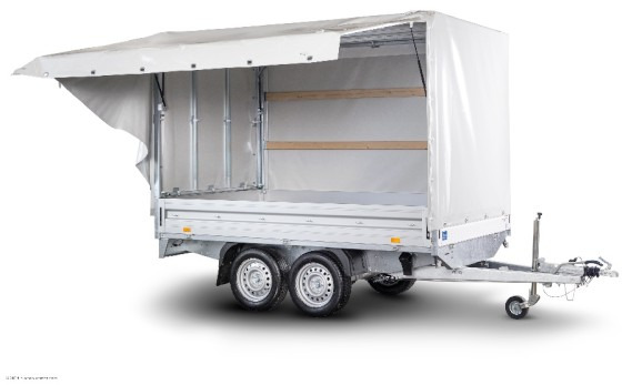 Humbaur HT 253118 Hochlader 2,5 to. mit Aussteller - Причеп для легкових автомобілів: фото 1 Humbaur HT 253118 Hochlader 2,5 to. mit Aussteller - Причеп для легкових автомобілів: фото 1