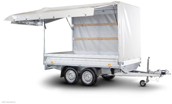 Humbaur HT 253118 Hochlader 2,5 to. mit Aussteller - Причеп для легкових автомобілів: фото 3 Humbaur HT 253118 Hochlader 2,5 to. mit Aussteller - Причеп для легкових автомобілів: фото 3