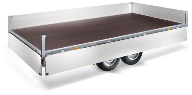 Humbaur HT 254118 Hochlader 2,5 to. 4100 x 1850 x 350 mm - Причеп для легкових автомобілів: фото 2 Humbaur HT 254118 Hochlader 2,5 to. 4100 x 1850 x 350 mm - Причеп для легкових автомобілів: фото 2