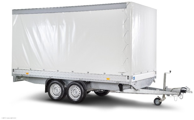 Humbaur HT 254118 Hochlader mit Plane 4100x1850x350mm - Причеп для легкових автомобілів: фото 1 Humbaur HT 254118 Hochlader mit Plane 4100x1850x350mm - Причеп для легкових автомобілів: фото 1