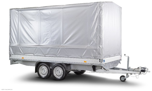 Humbaur HT 254118 Hochlader mit Plane 4100x1850x350mm - Причеп для легкових автомобілів: фото 1 Humbaur HT 254118 Hochlader mit Plane 4100x1850x350mm - Причеп для легкових автомобілів: фото 1