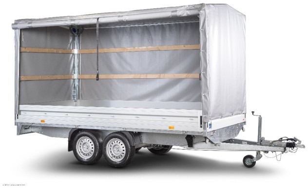 Humbaur HT 254118 Hochlader mit Plane 4100x1850x350mm - Причеп для легкових автомобілів: фото 4 Humbaur HT 254118 Hochlader mit Plane 4100x1850x350mm - Причеп для легкових автомобілів: фото 4