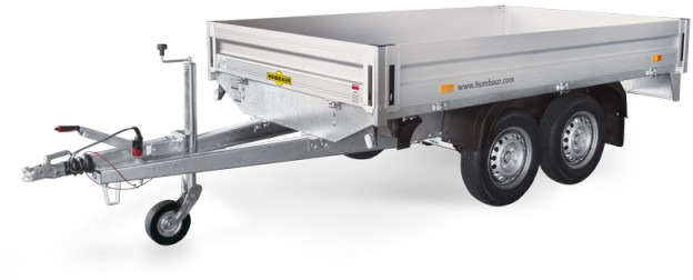 Humbaur HT 30 62 21 GR Hochlader 3,0 to. 6220 x 2070 x 350 mm - Причеп для легкових автомобілів: фото 1 Humbaur HT 30 62 21 GR Hochlader 3,0 to. 6220 x 2070 x 350 mm - Причеп для легкових автомобілів: фото 1
