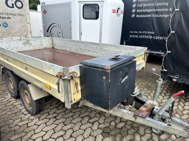 Humbaur HTK 2500.31, 3140 x 1700 x 340 mm mit AkkuFlex Pumpe - Самоскид причіп: фото 3 Humbaur HTK 2500.31, 3140 x 1700 x 340 mm mit AkkuFlex Pumpe - Самоскид причіп: фото 3