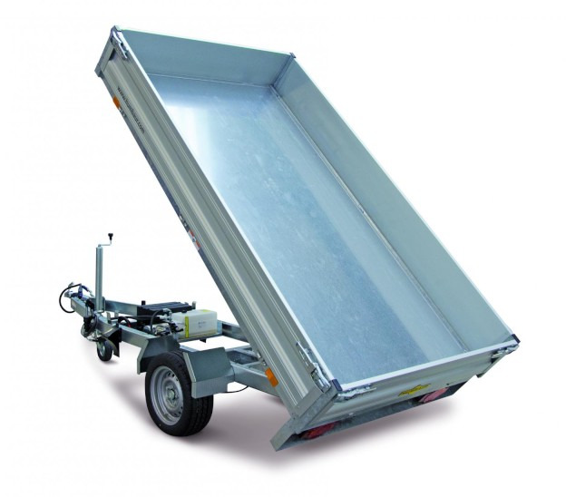 Humbaur HUK 182715 Heckkipper 1,8 t. 2680 x 1500 x 300mm - Самоскид причіп: фото 1 Humbaur HUK 182715 Heckkipper 1,8 t. 2680 x 1500 x 300mm - Самоскид причіп: фото 1