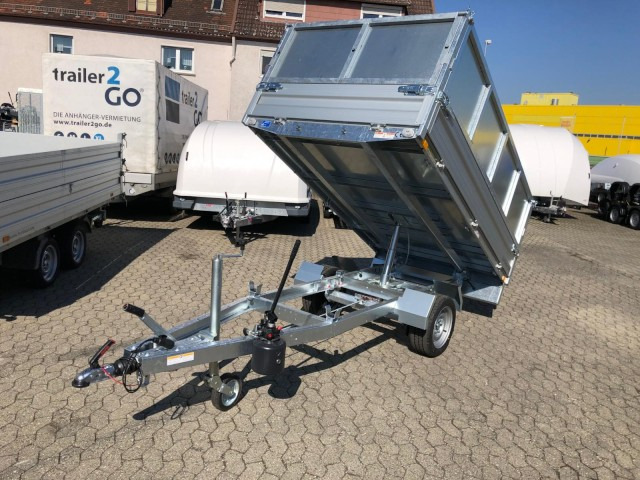 Humbaur HUK 182715 Heckkipper Blechaufsatz 1,8 t. 2680 x 1500 x 300mm - Самоскид причіп: фото 5 Humbaur HUK 182715 Heckkipper Blechaufsatz 1,8 t. 2680 x 1500 x 300mm - Самоскид причіп: фото 5