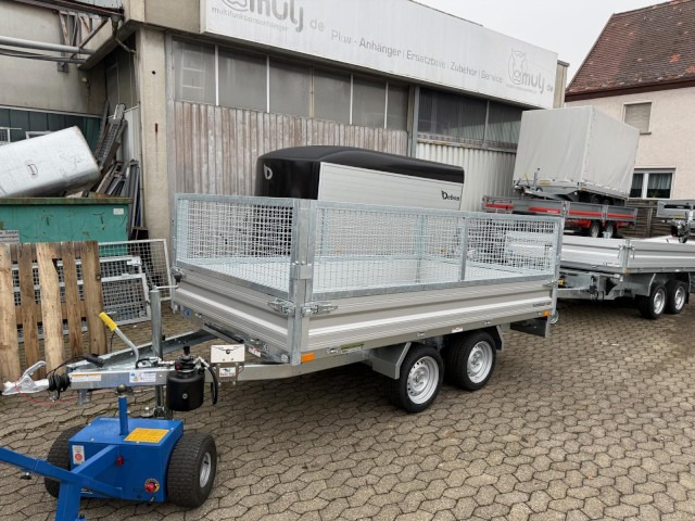 Humbaur HUK 303117 Heckkipper 3,0 t. 3140 x 1750 x 300 mm, LG, AkkuFlex Pumpe - Самоскид причіп: фото 1 Humbaur HUK 303117 Heckkipper 3,0 t. 3140 x 1750 x 300 mm, LG, AkkuFlex Pumpe - Самоскид причіп: фото 1