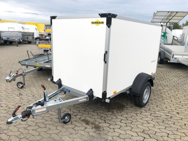 Humbaur Koffer HK 132513-13P, 100 km/h 1,3 t. 2510 x 1310 x 1400 mm - Закритий кузов причіп: фото 1 Humbaur Koffer HK 132513-13P, 100 km/h 1,3 t. 2510 x 1310 x 1400 mm - Закритий кузов причіп: фото 1