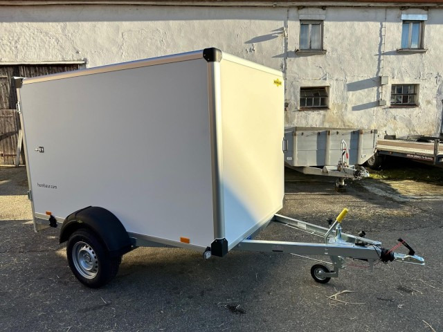 Humbaur Koffer HK 132515-15P FlexZurr 1,3 t. 2510 x 1510 x 1520 mm - Закритий кузов причіп: фото 1 Humbaur Koffer HK 132515-15P FlexZurr 1,3 t. 2510 x 1510 x 1520 mm - Закритий кузов причіп: фото 1