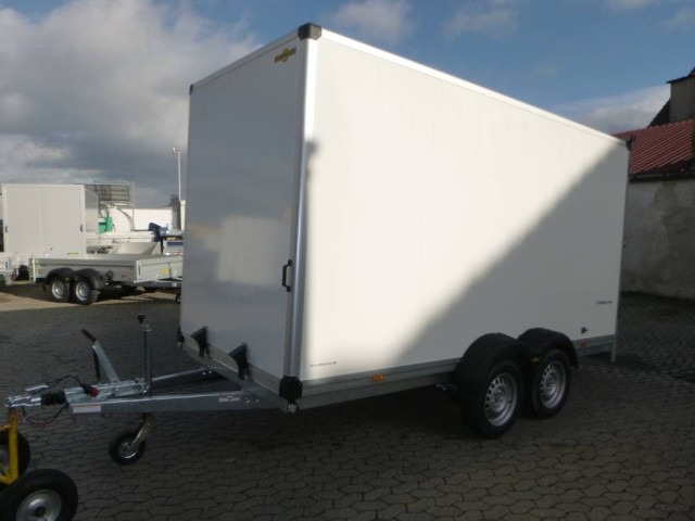 Humbaur Koffer HK 253718-20 PF30, 2,5 to. 3685x1730x1885mm - Закритий кузов причіп: фото 1 Humbaur Koffer HK 253718-20 PF30, 2,5 to. 3685x1730x1885mm - Закритий кузов причіп: фото 1