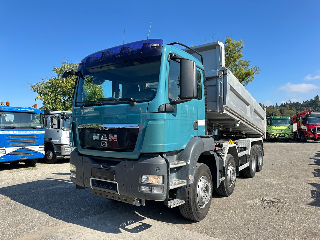 MAN TGS 35.480 8x4 Wechselsistem - Самоскид вантажівка: фото 1 MAN TGS 35.480 8x4 Wechselsistem - Самоскид вантажівка: фото 1