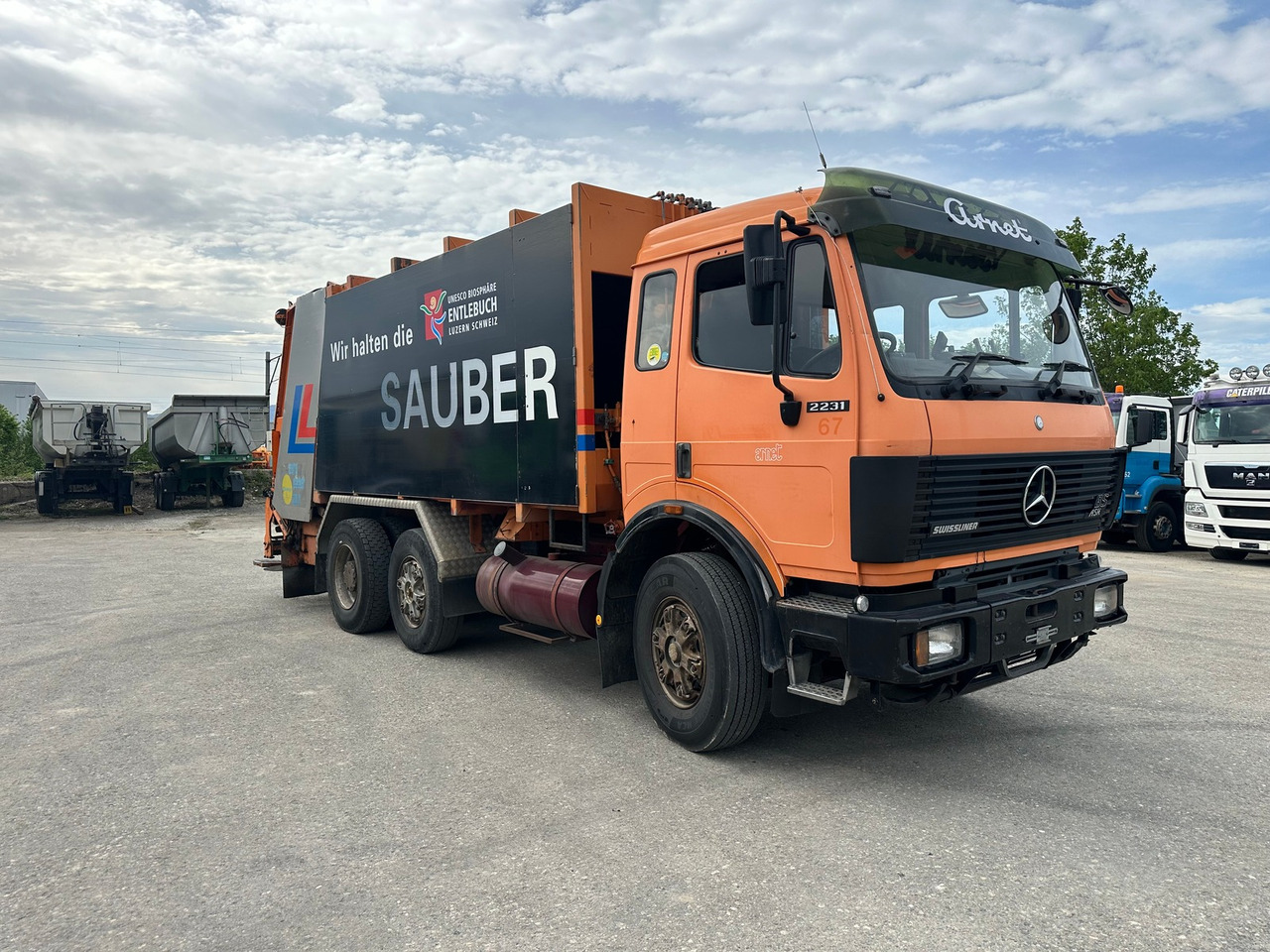 MERCEDES-BENZ SK 2231 6x2 - Сміттєвози: фото 2 MERCEDES-BENZ SK 2231 6x2 - Сміттєвози: фото 2