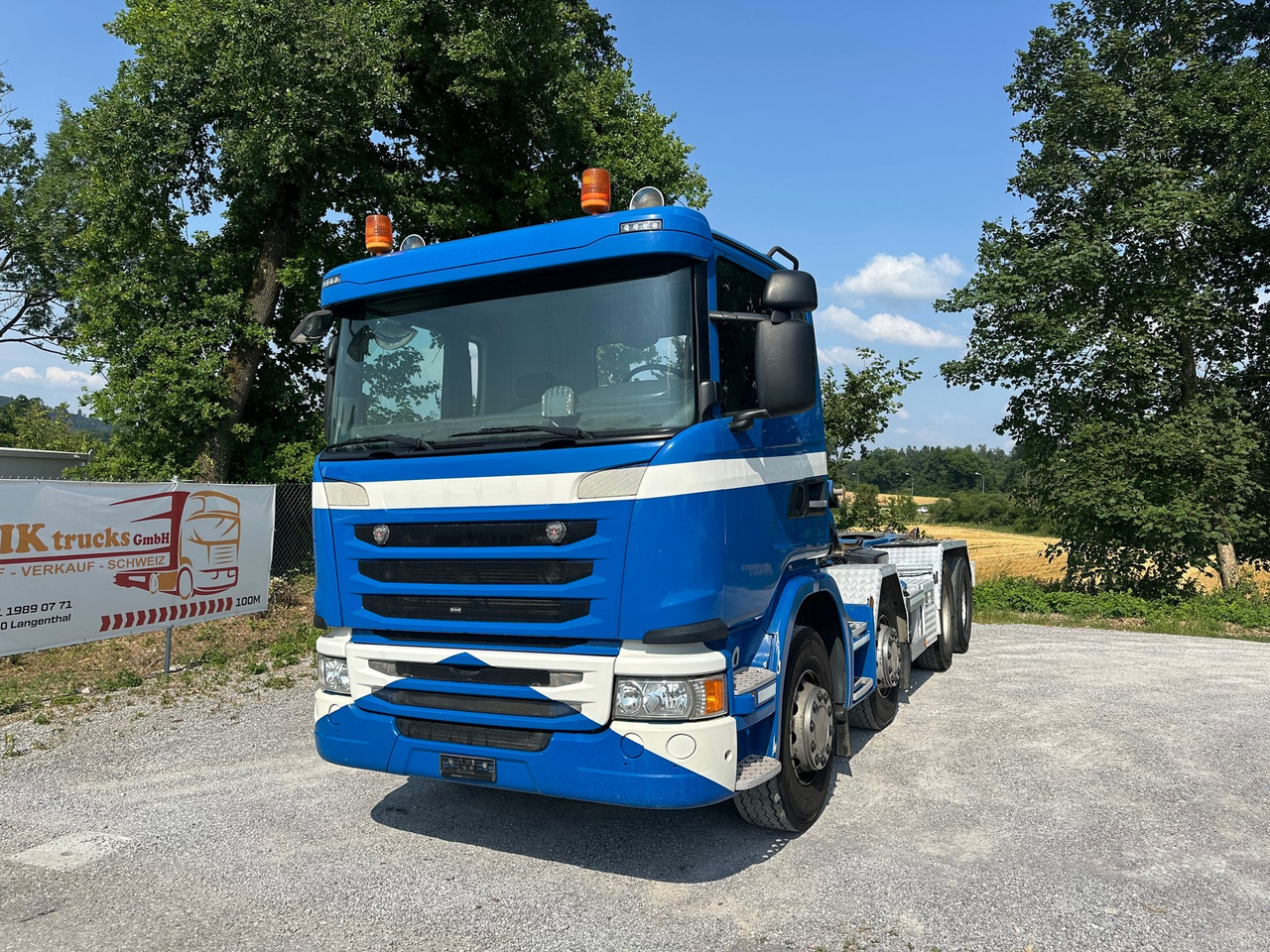 SCANIA G450 8x4 Hiab - Гаковий мультиліфт вантажівка: фото 1 SCANIA G450 8x4 Hiab - Гаковий мультиліфт вантажівка: фото 1