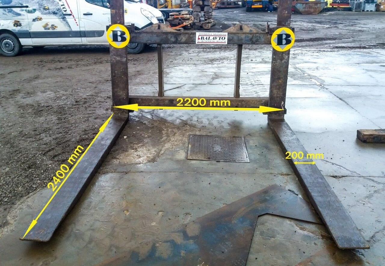 Gjerstad Heavy Duty forks L180 - Вила в категорії Вилкові навантажувачі: фото 3 Gjerstad Heavy Duty forks L180 - Вила в категорії Вилкові навантажувачі: фото 3