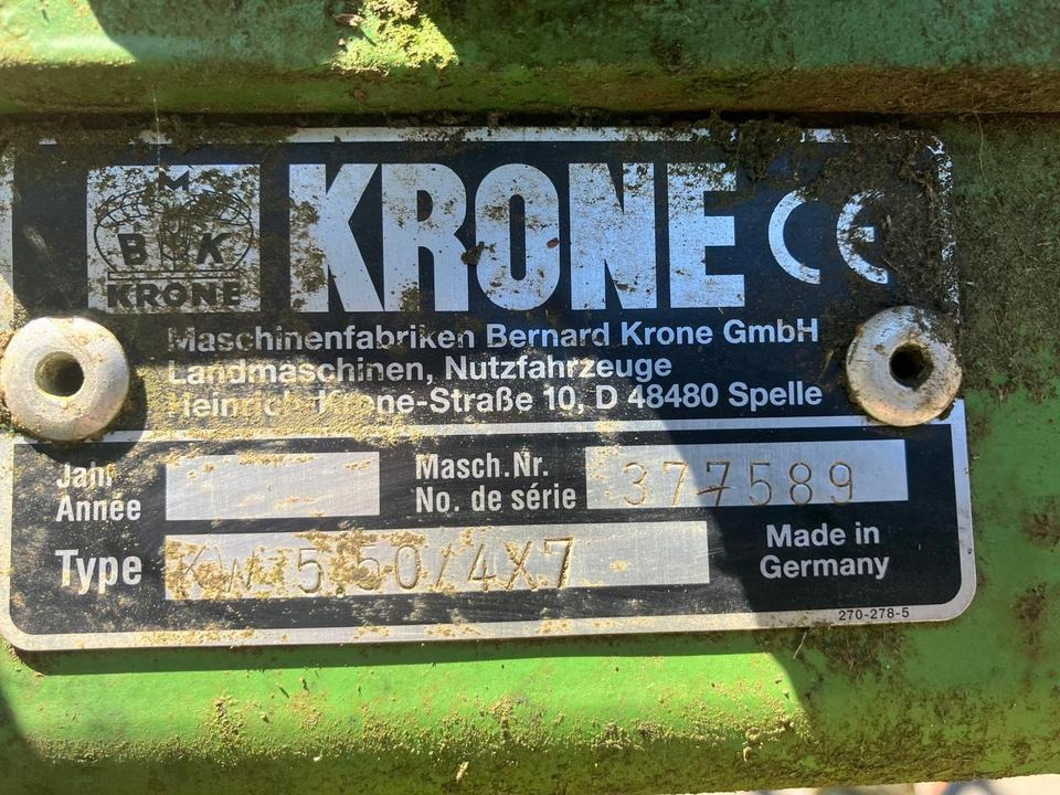 Krone KW 5.50 Wender, Heuer, Zetter hydr. Grenzstreueinrichtung - Сіноворушилка: фото 5 Krone KW 5.50 Wender, Heuer, Zetter hydr. Grenzstreueinrichtung - Сіноворушилка: фото 5