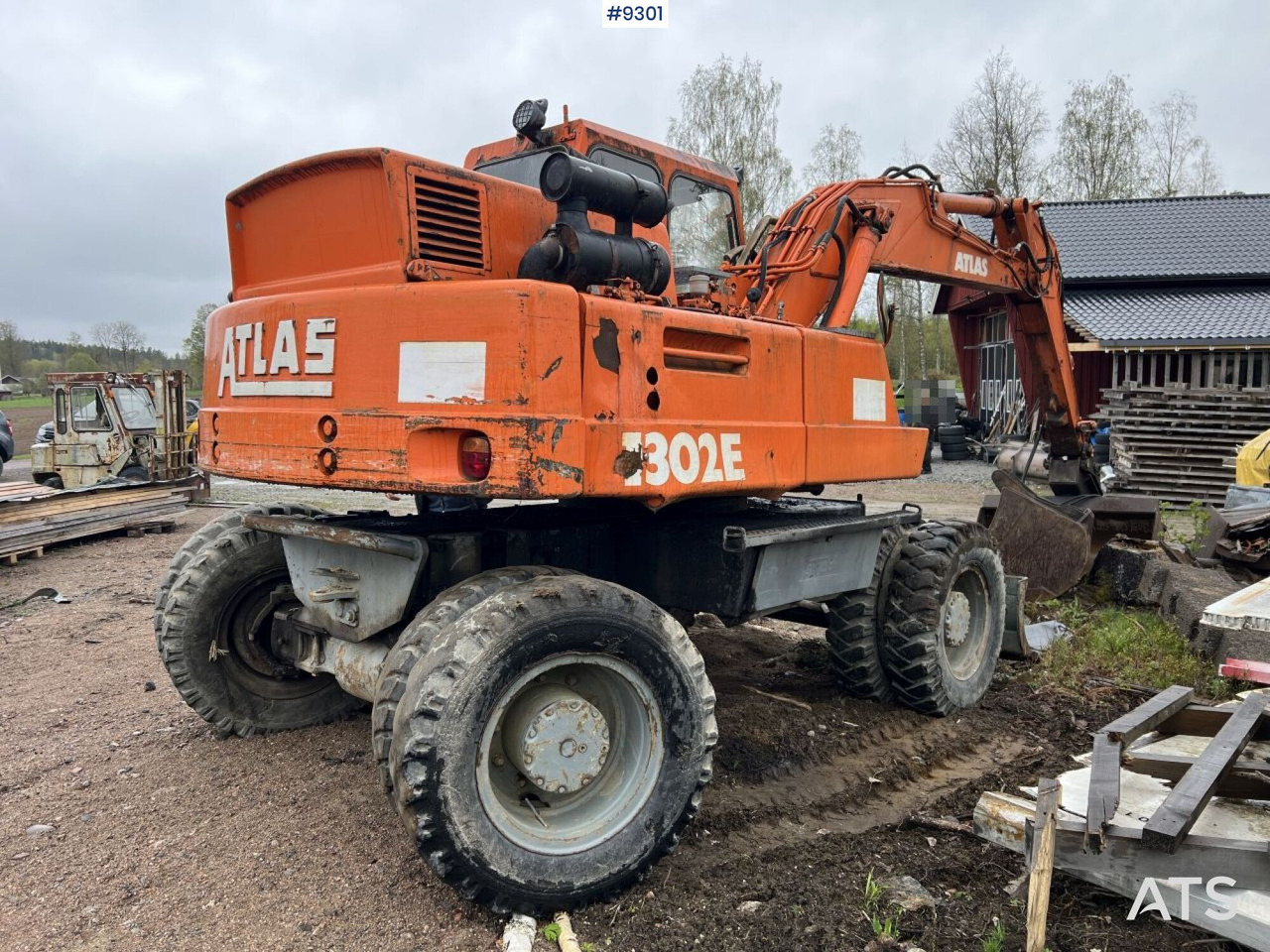 Atlas 1302 E Wheeled excavator with attachments (VIDEO) - Колісний екскаватор: фото 5 Atlas 1302 E Wheeled excavator with attachments (VIDEO) - Колісний екскаватор: фото 5