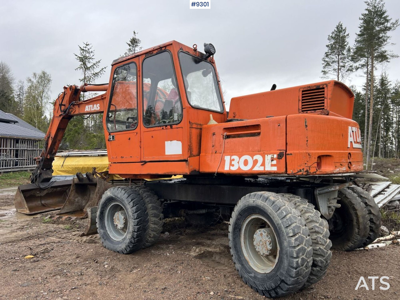Atlas 1302 E Wheeled excavator with attachments (VIDEO) - Колісний екскаватор: фото 3 Atlas 1302 E Wheeled excavator with attachments (VIDEO) - Колісний екскаватор: фото 3