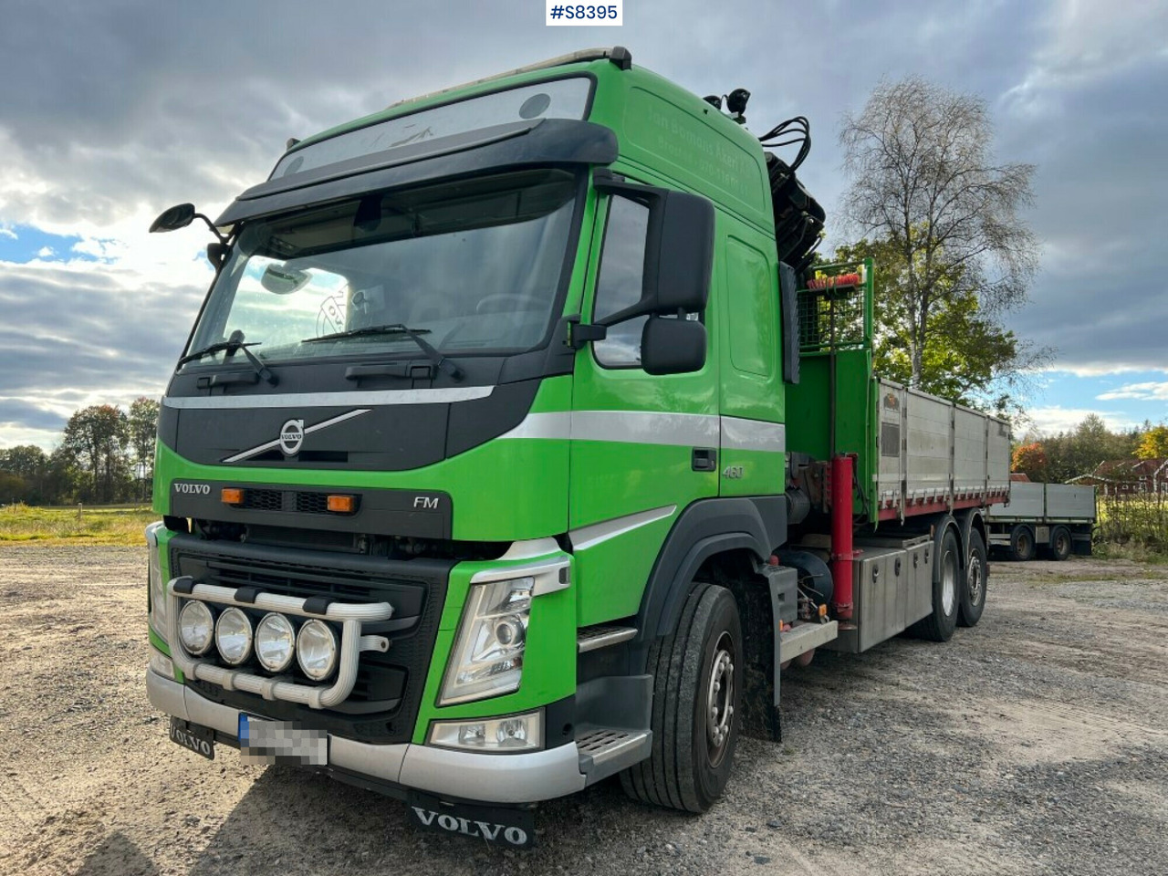 Boom truck with tipper Volvo FM 6x2 - Вантажівка з маніпулятором: фото 1 Boom truck with tipper Volvo FM 6x2 - Вантажівка з маніпулятором: фото 1