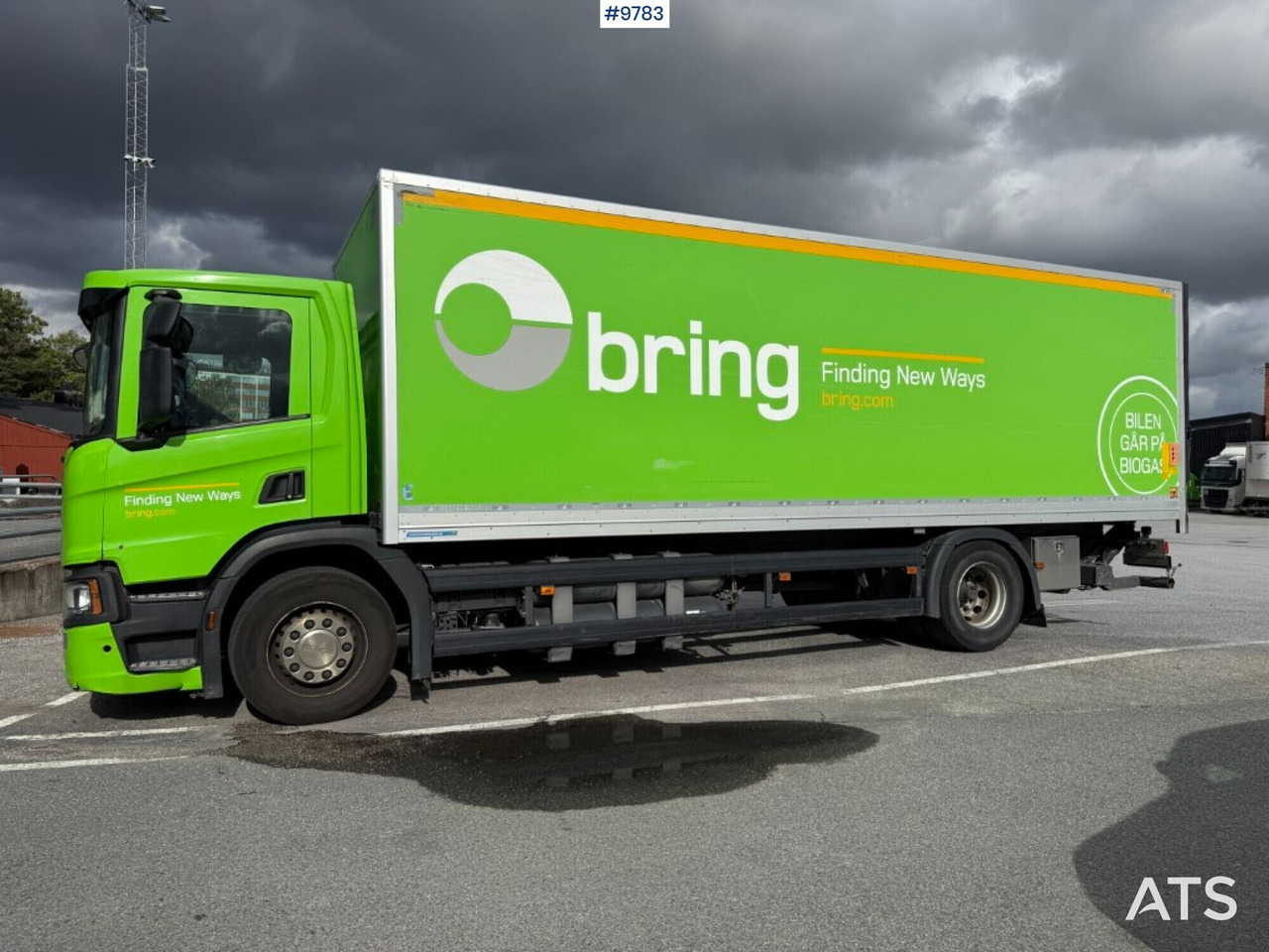 Вантажівка з закритим кузовом Box truck Scania P280 gas-powered: фото 7 Вантажівка з закритим кузовом Box truck Scania P280 gas-powered: фото 7