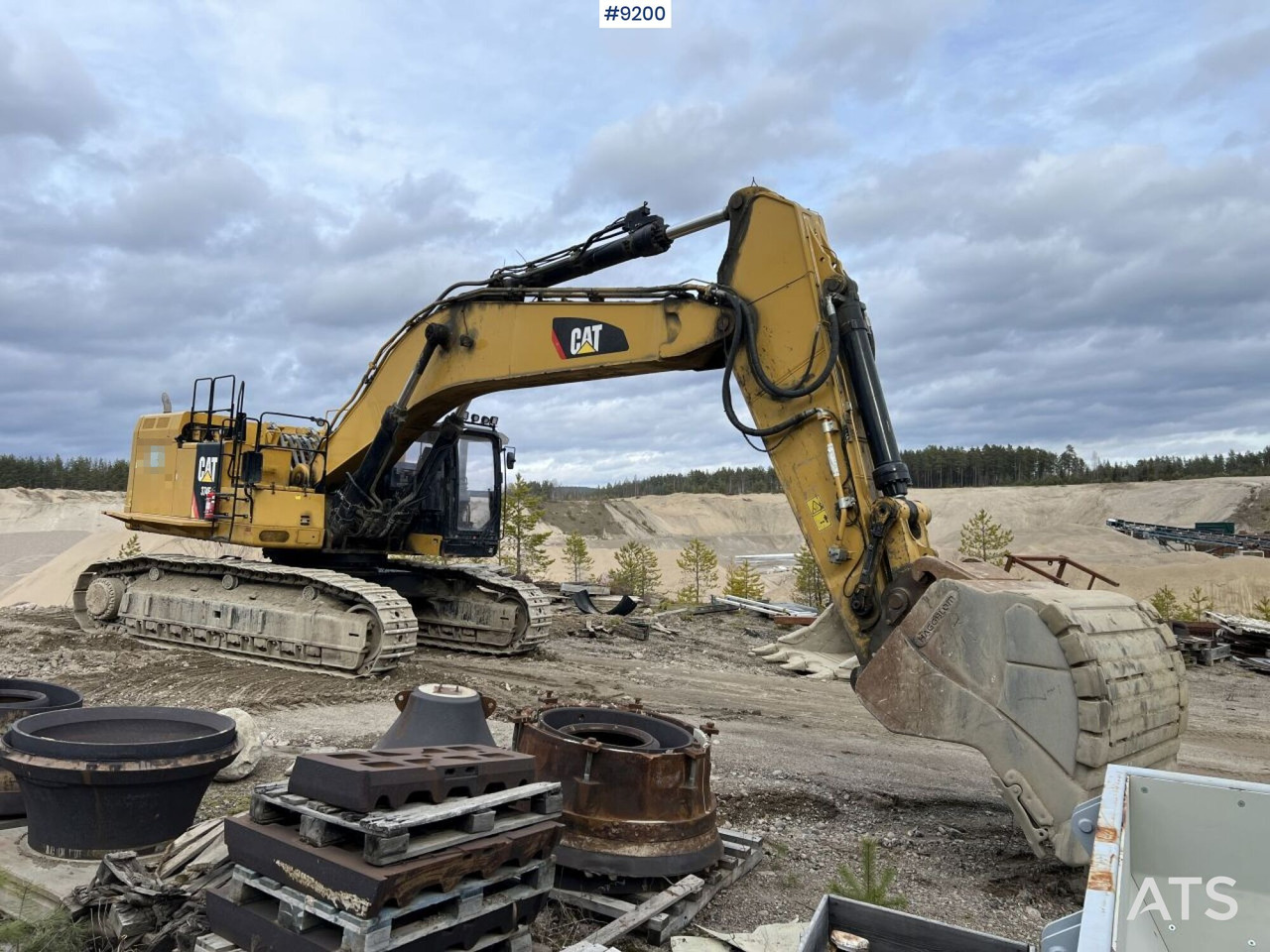 Екскаватор CAT 374 FL crawler excavator with bucket (VIDEO): фото 8