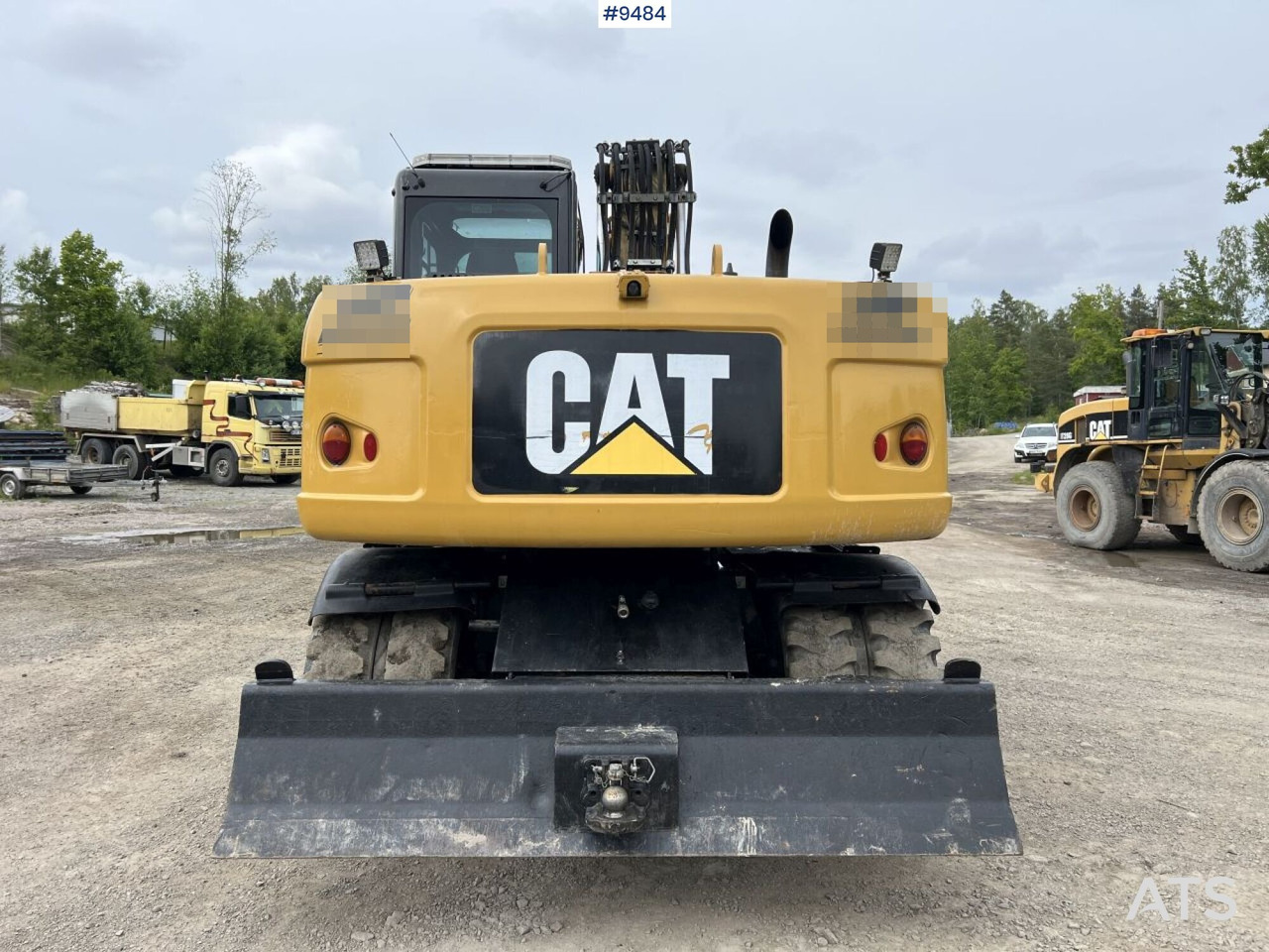 Колісний екскаватор CAT M313D with tipping wagon and attachments (VIDEO): фото 9