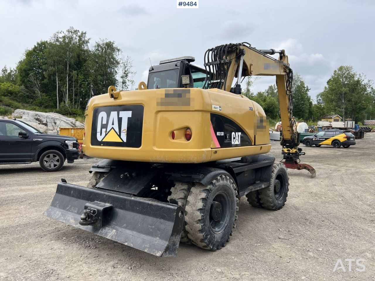 Колісний екскаватор CAT M313D with tipping wagon and attachments (VIDEO): фото 10