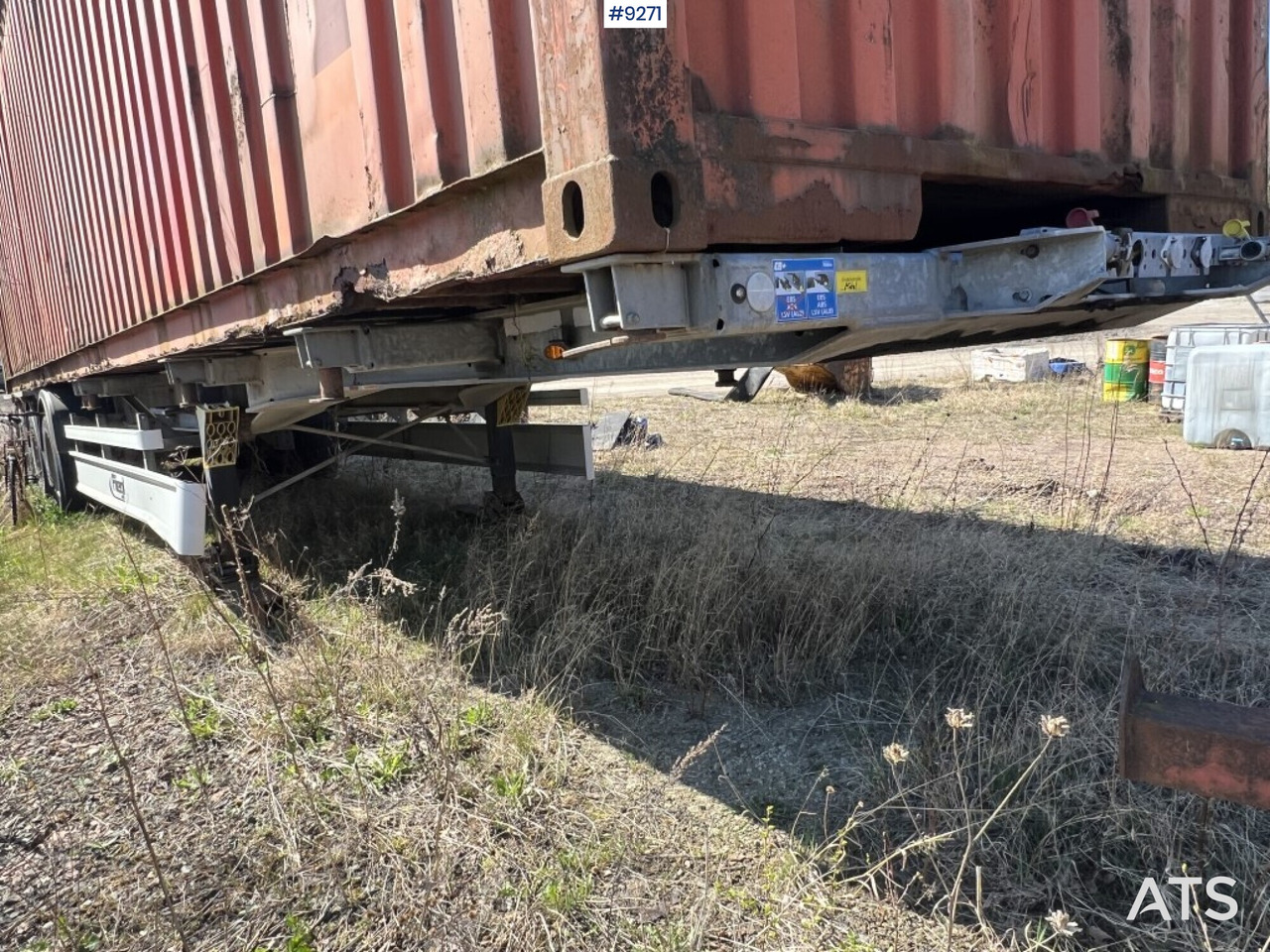 Container trailer- FLIEGL - Контейнеровоз/ Змінний кузов напівпричіп: фото 5 Container trailer- FLIEGL - Контейнеровоз/ Змінний кузов напівпричіп: фото 5