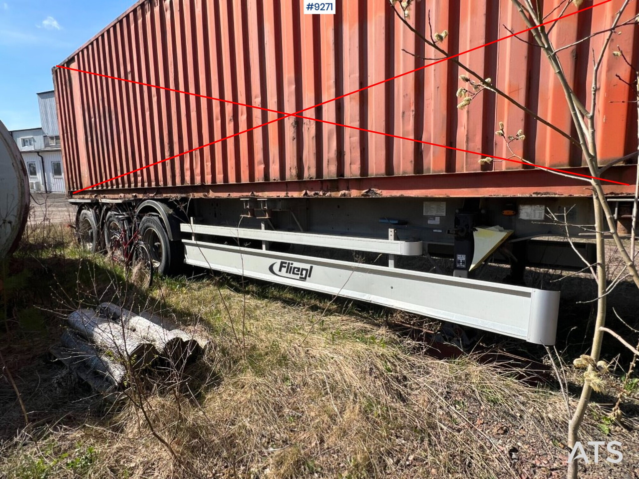 Container trailer- FLIEGL - Контейнеровоз/ Змінний кузов напівпричіп: фото 2 Container trailer- FLIEGL - Контейнеровоз/ Змінний кузов напівпричіп: фото 2
