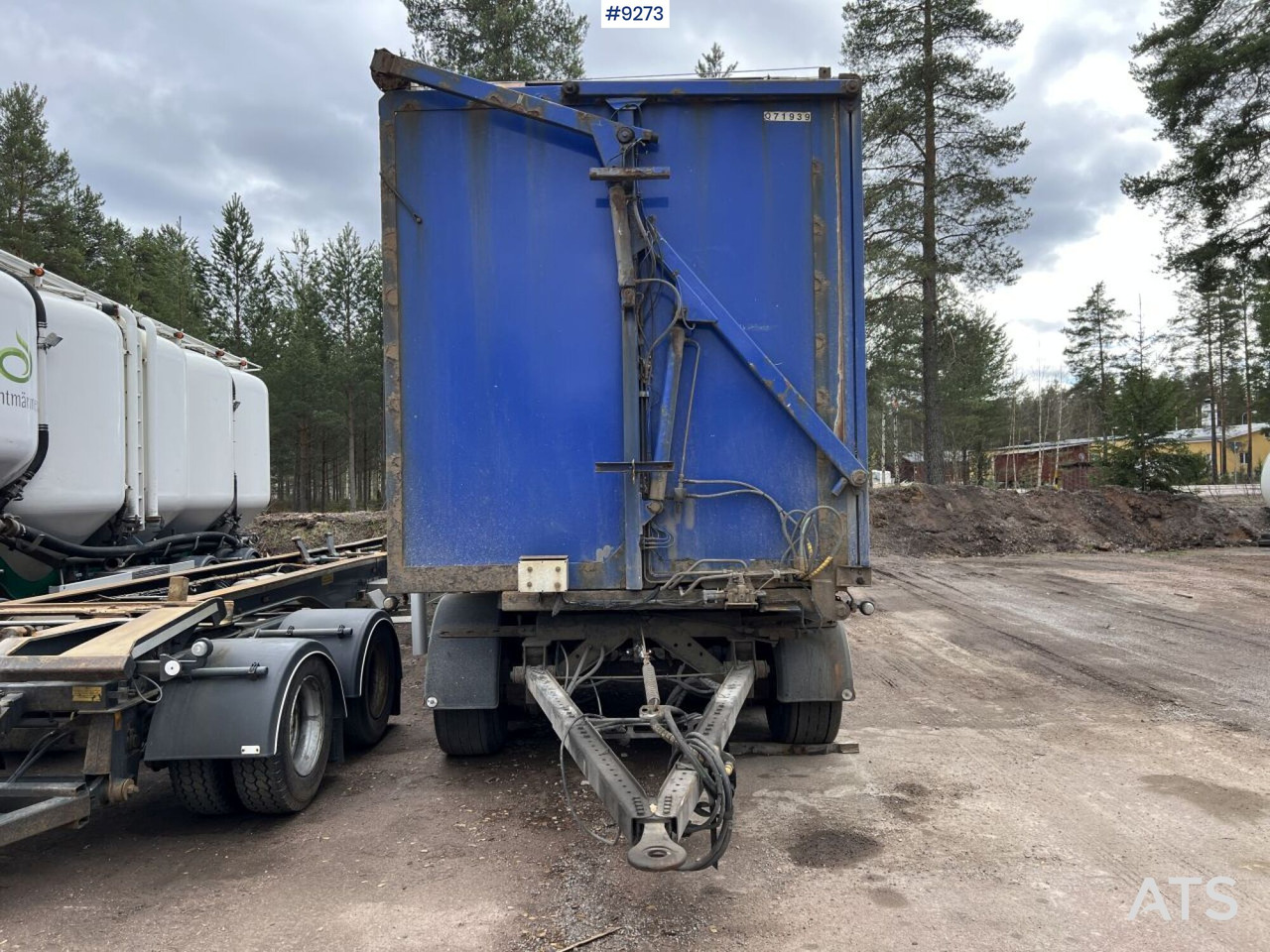 EKSJÖVAGNEN FS 18-18 CHIPPER TRAILER - Закритий кузов причіп: фото 3 EKSJÖVAGNEN FS 18-18 CHIPPER TRAILER - Закритий кузов причіп: фото 3